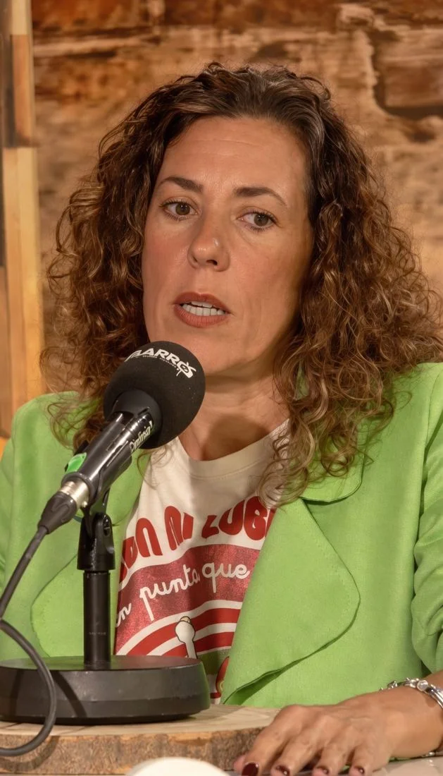 Patricia en entrevista podcast
