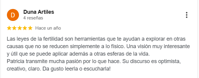 Reseña pública de Google 7